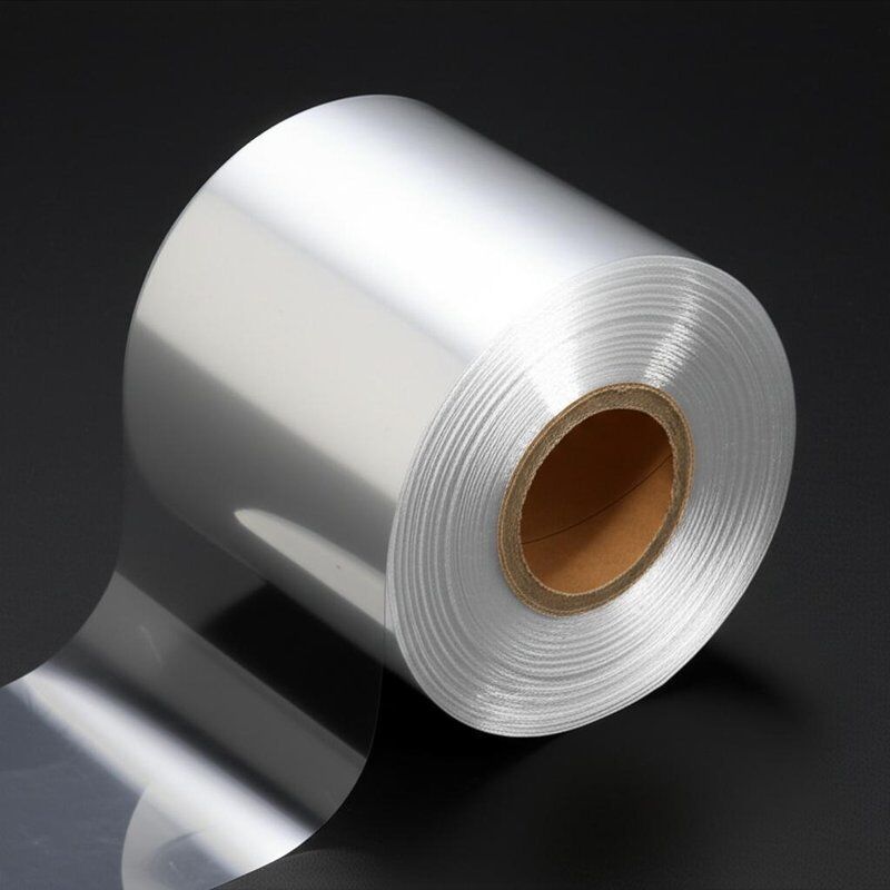 25 Мик Прозрачная ПВХ термоусадочная пленка, подходящая для нужд промышленной упаковки и электроизоляции, обеспечивающая производительность